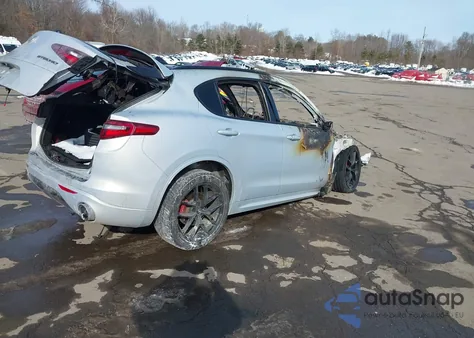 2021 Alfa Romeo Stelvio Ti Awd z USA, uszkodzony, nr VIN ZASPAKBN7M7D18203